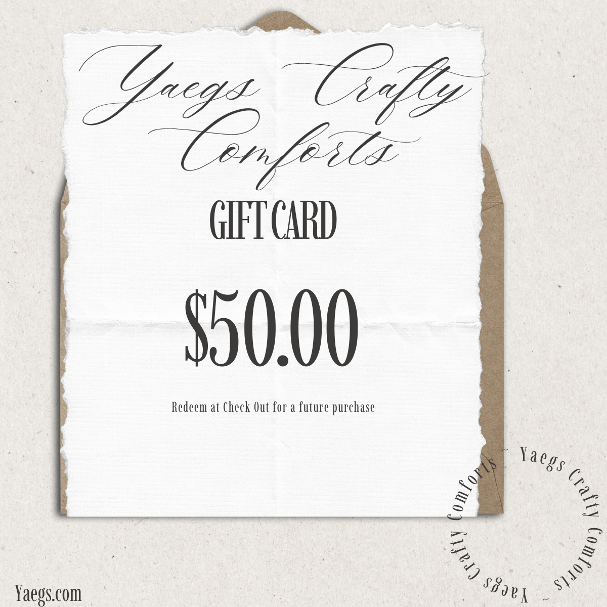 YCC Gift Card