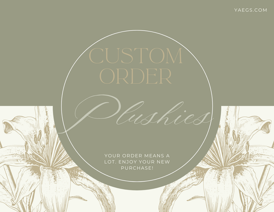 Custom Comfort - Plushies