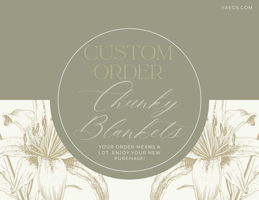 Custom Comfort - Chunky Blanket